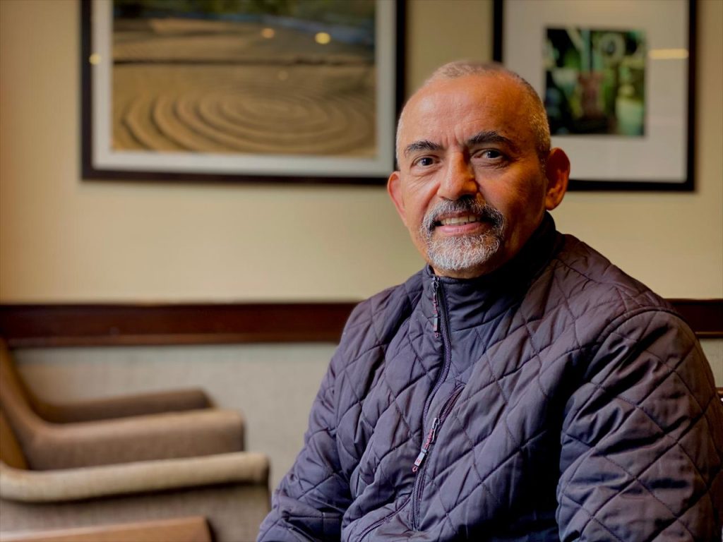 El activista de derechos humanos, Gonzalo Carrión, director del Colectivo de Derechos Humanos Nicaragua Nunca Más. LA PRENSA/Hans L. Ramírez