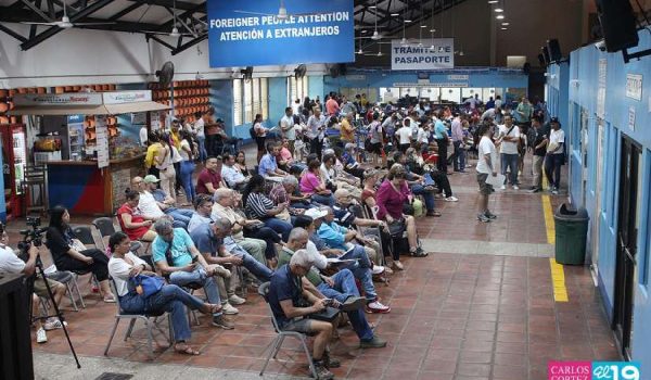 Migración y Extranjería de Nicaragua. Foto: Tomada de medios oficialistas.