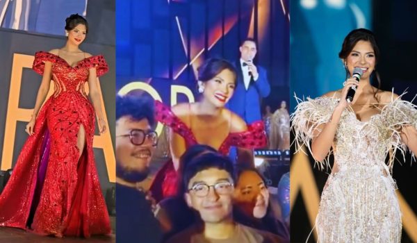 Sheynnis Palacios, durante Miss Santa Tecla, en El Salvador, afirmó que tiene fe de volver a Nicaragua tras recibir a un grupo de pinoleros que llegó hasta ahí solo para saludarla y tomarse fotografías con ella. Foto: Capturas de videos de Instagram.
