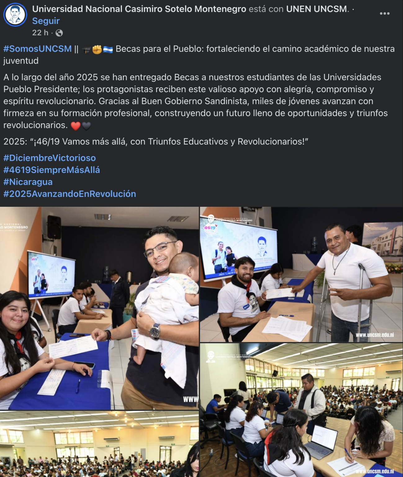 Universidades piden una serie de requisitos para entregar becas a ...