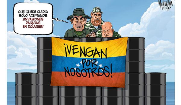 Caricatura 10/12/2025 / ¡Vengan por nosotros!