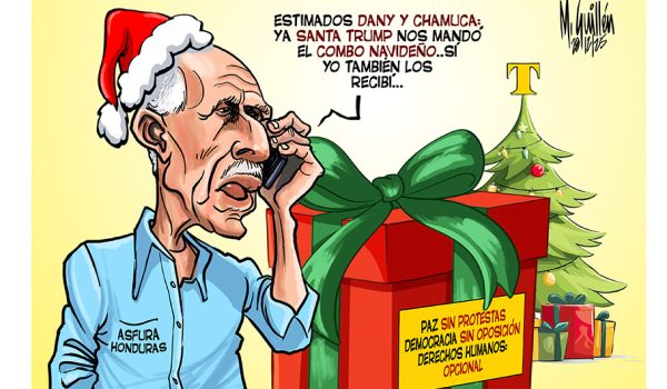 Caricatura 28/12/2025 «Combo navideño»