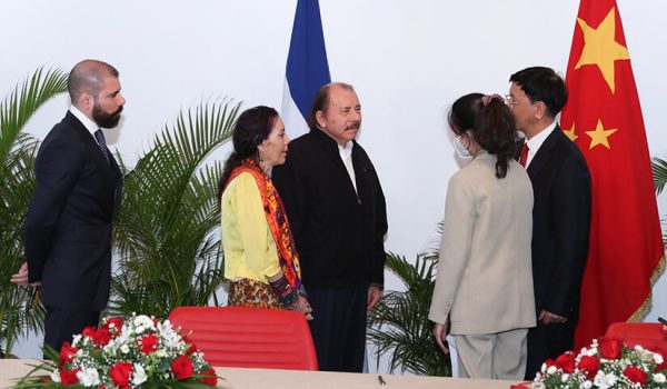 China, Nicaragua. dictadura de Nicaragua, soberanía