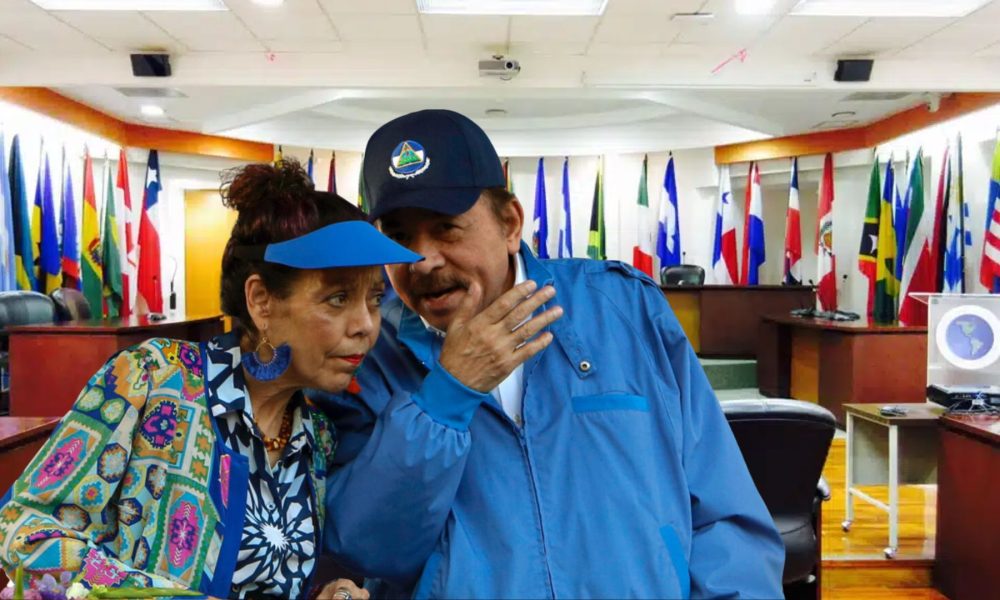 Los dictadores Rosario Murillo y Daniel Ortega. LA PRENSA.