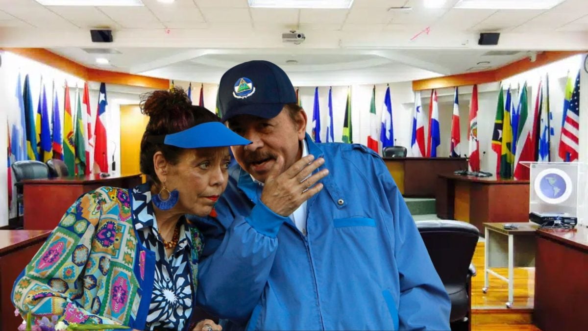 Los dictadores Rosario Murillo y Daniel Ortega. LA PRENSA.