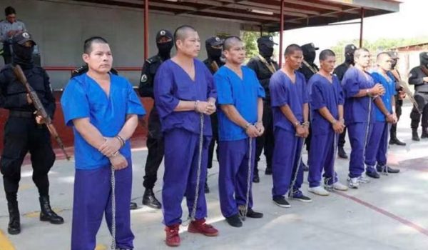 Algunos de los guardabosques indígenas mayangnas que están en las mazmorras de la dictadura Ortega Murillo. LA PRENSA/ ARCHIVO/ MEDIOS OFICIALISTAS