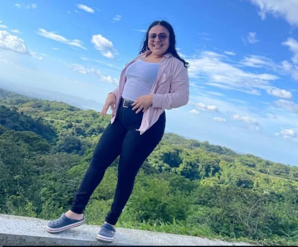 Nidia del Carmen Trejos Gómez, de 29 años, murió este sábado en un accidente de tránsito en Rivas. Foto: Giovanni Cárdenas/Facebook.