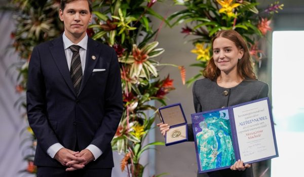María Corina Machado dedica el Nobel al pueblo de Venezuela y a la lucha por la libertad