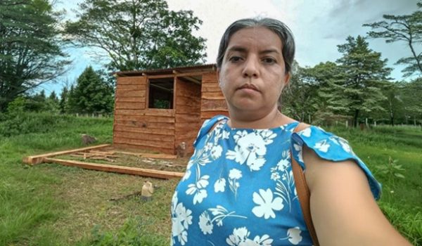 Nuriz Sequeira se mantiene en el exilio, en Costa Rica, trabajando siempre a favor de los campesinos y manteniendo la lucha contra los Ortega Murillo. LA PRENSA/ CORTESÍA