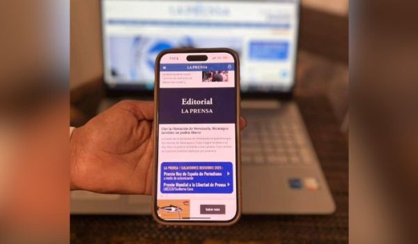 El sitio web del diario LA PRENSA de Nicaragua.