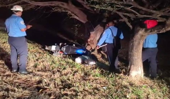 Oficial de policía murió en Rivas.  Foto: El Ayote Comunica.