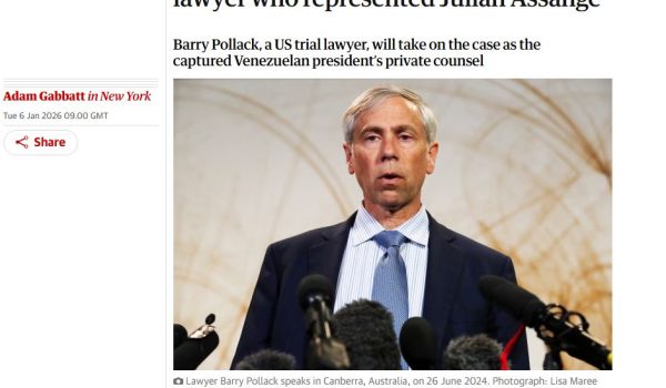 ¿Quién es Barry Pollack, el abogado de Maduro?
