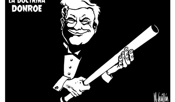Caricatura 24/01/2026 / La doctrina Donroe