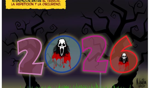 Caricatura 03-01/2026 / Pronostico chamuco 2026