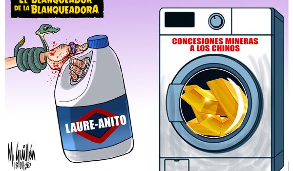 Caricatura 19/01/2026 / El blanqueo del oro
