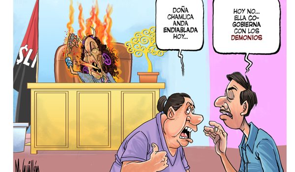 Caricatura 23/01/2026 / Co gobierno con demonios