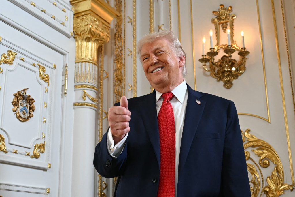Trump ha reiterado en varias ocasiones su ambición de tomar el control de Groenlandia. ANDREW CABALLER REYNOLDS/ AFP