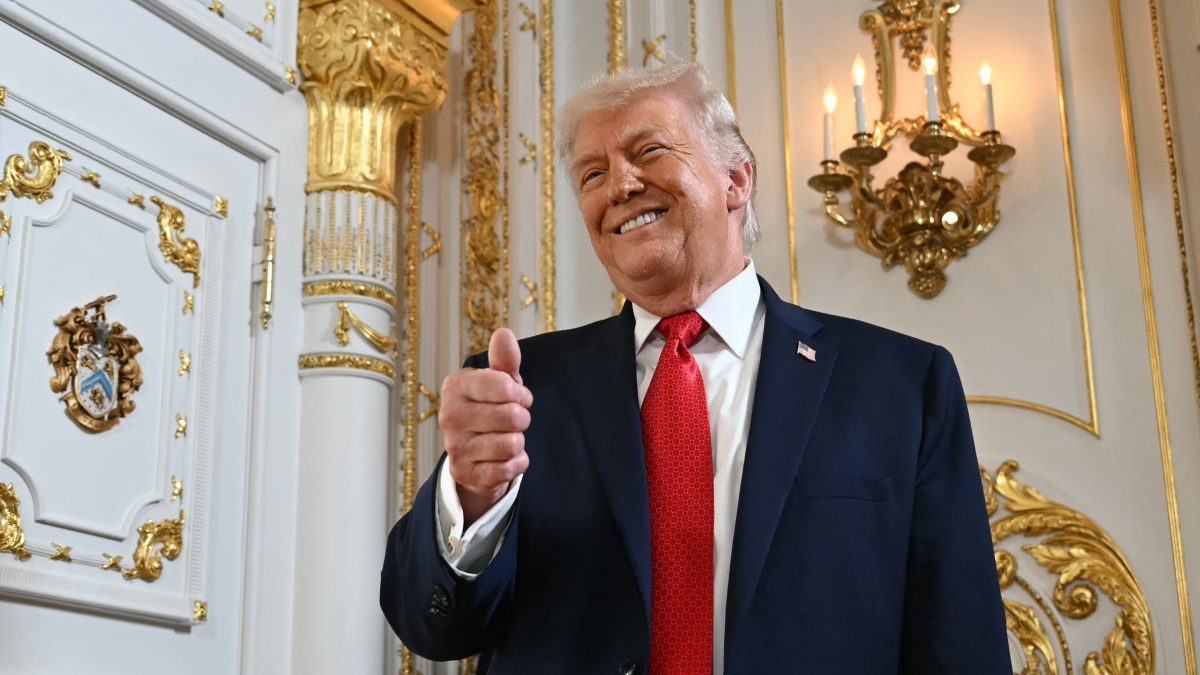 Trump ha reiterado en varias ocasiones su ambición de tomar el control de Groenlandia. ANDREW CABALLER REYNOLDS/ AFP