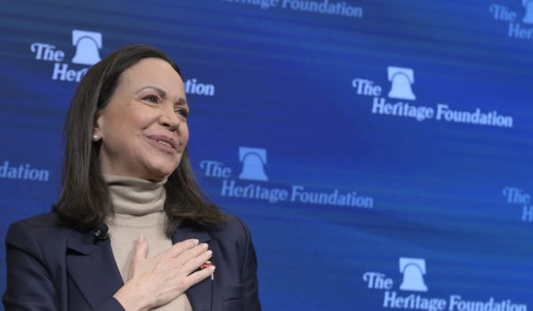 La líder opositora venezolana María Corina Machado.