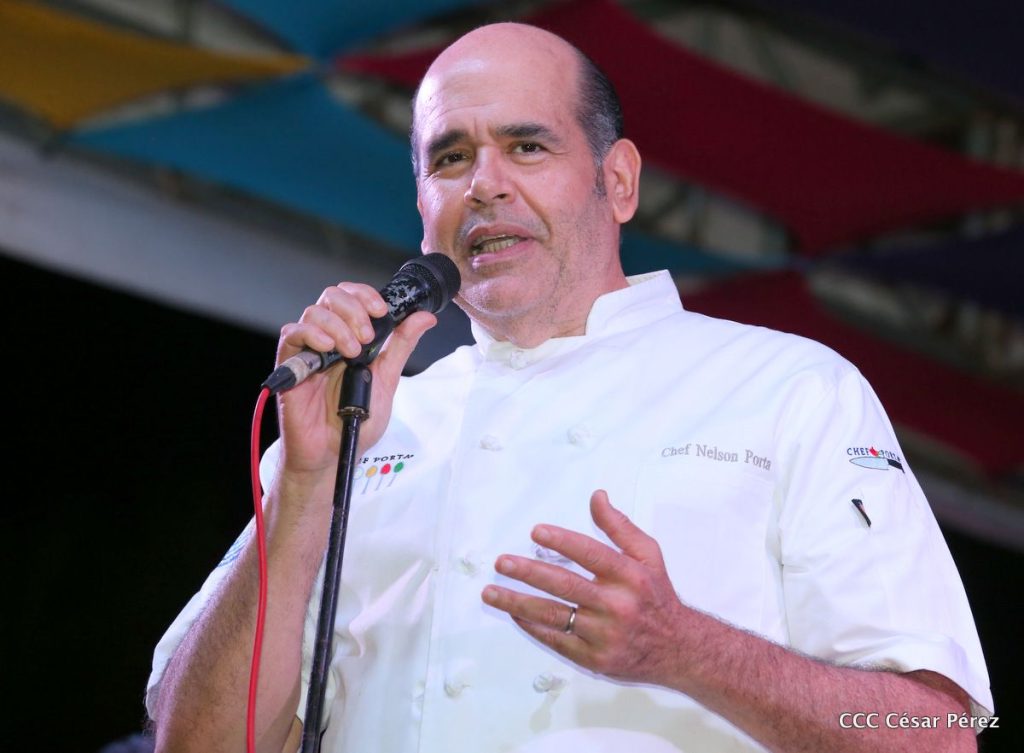 Chef nicaragüense Nelson Porta.