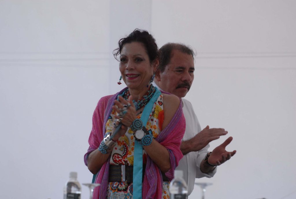 Los codicatadores Rosario Murillo y Daniel Ortega. Foto: LA PRENSA.