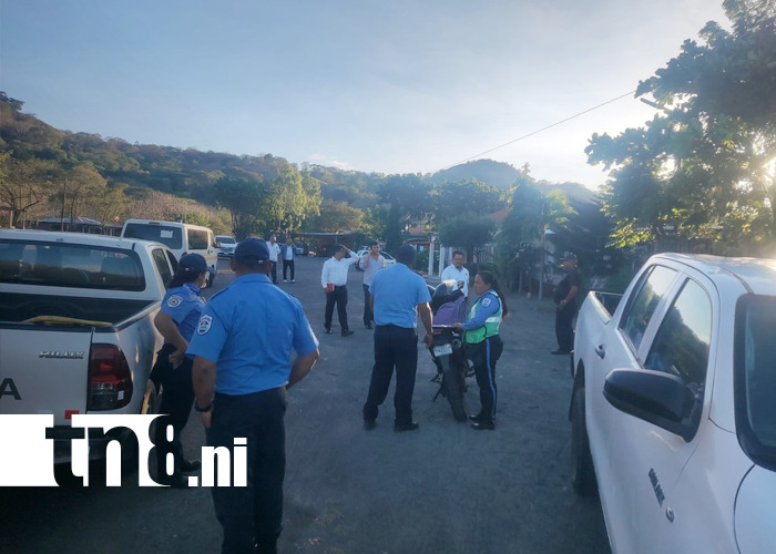 Se registra un fallecido y cuatro lesionados en choque de microbus en Boaco