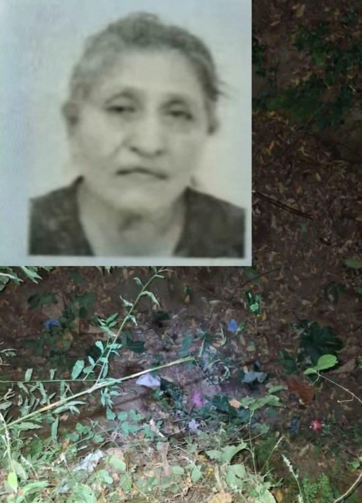 Lidia Sánchez, de 74 años, murió tras caer a un cauce en Monimbó, Masaya. Foto: Masaya al Día / Facebook.