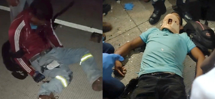 Dos heridos de gravedad y una bebé de 9 meses fallecida tras choque frontal entre motociclistas. Foto: Canal 8.