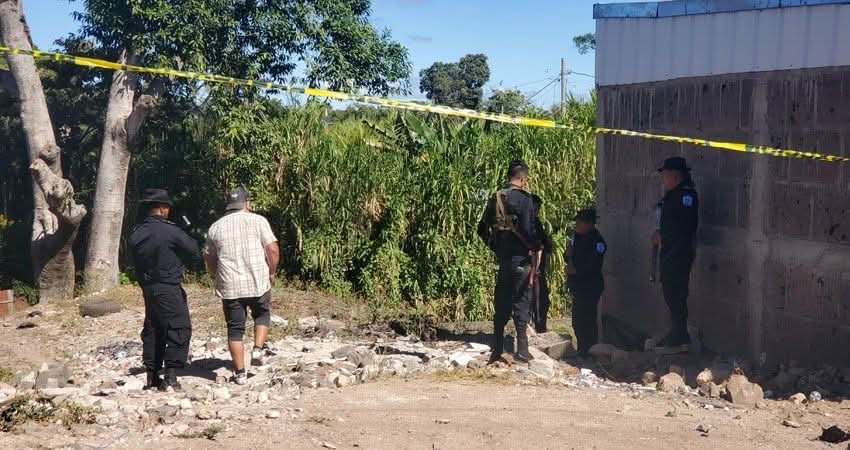 Lugar donde fue encontrado el cuerpo de Melvin José Dávila Castillo, de 30 años, en Estelí. Foto: El Diario Nacional/Facebook.
