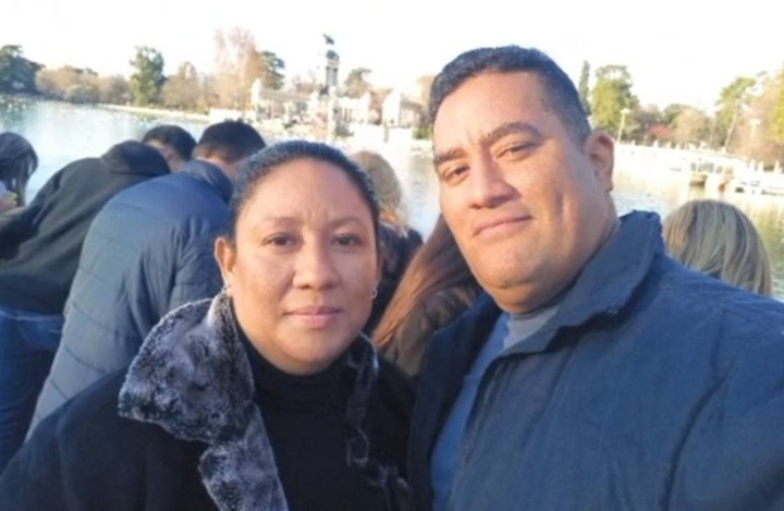 Martha Cerna y Joel Aguilar Quijano. LA PRENSA/ TOMADA DE REDES SOCIALES