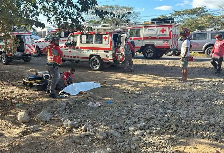Nicaragüense Emilia Benita Hernández López, de 46 años, muere en accidente de tránsito en Costa Rica. Foto: Teletica.