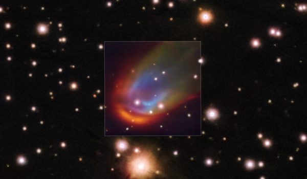 Telescopio capta una “hermosa” e “inesperada” onda de choque alrededor de una estrella muerta