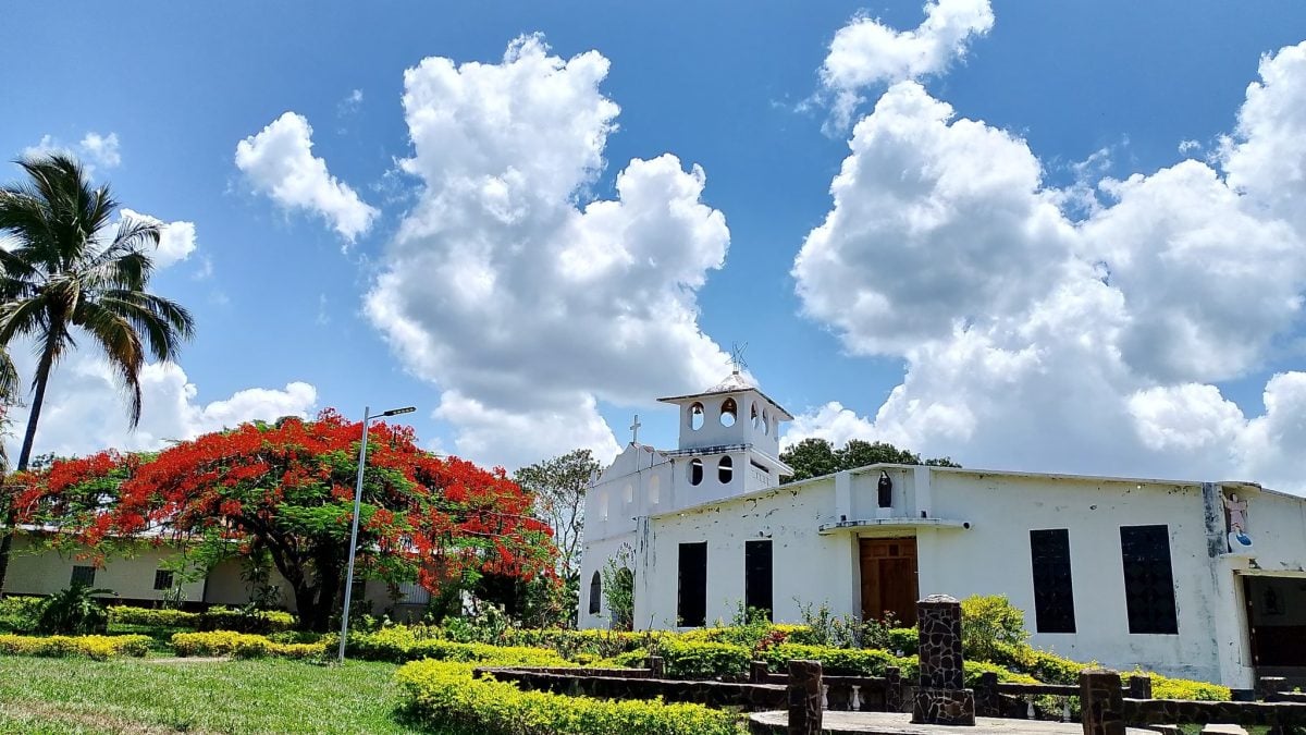 Parroquia Santa Clara del municipio San Fernando, Nueva Segovia. Foto: Tomada de las redes sociales de la parroquia.