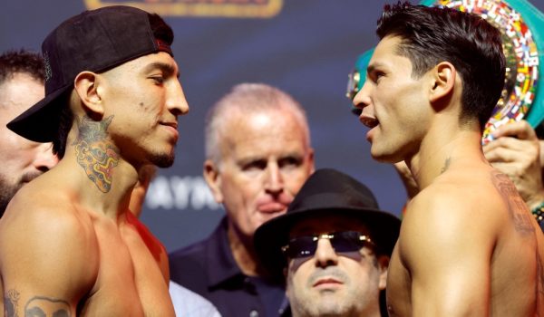 Ryan García contra Mario Barrios en choque titular este sábado en Las Vegas