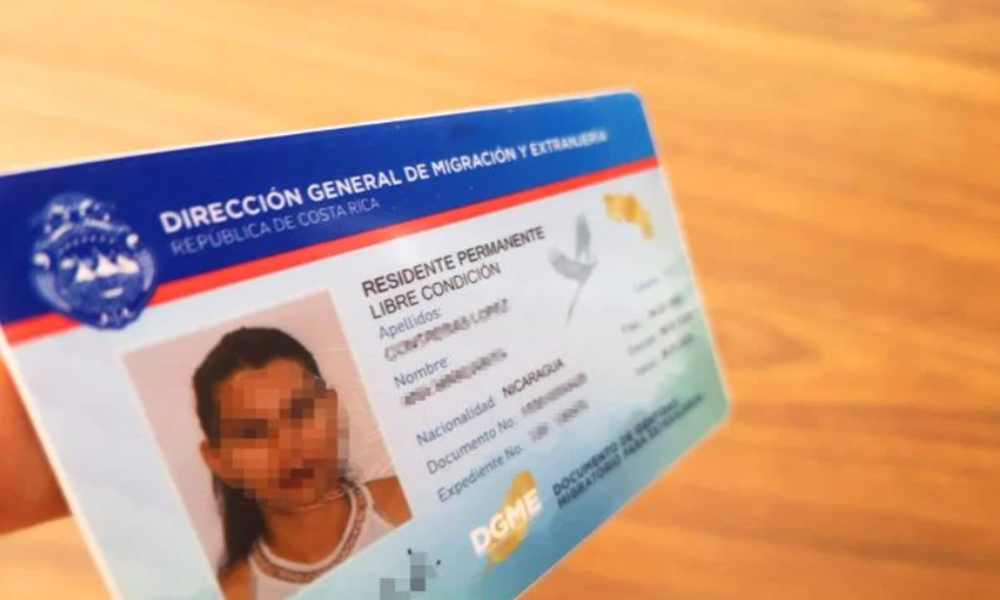Documento de Identidad Migratorio para Extranjeros que otorga la Direccion General de Migración y Extranjería. Foto: DGME