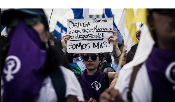 Informe documenta más de 120 casos de persecución contra mujeres en Nicaragua y señala crímenes de lesa humanidad por género