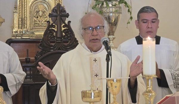 Cardenal Leopoldo Brenes. Foto: Facebook Arquidiócesis de Managua.