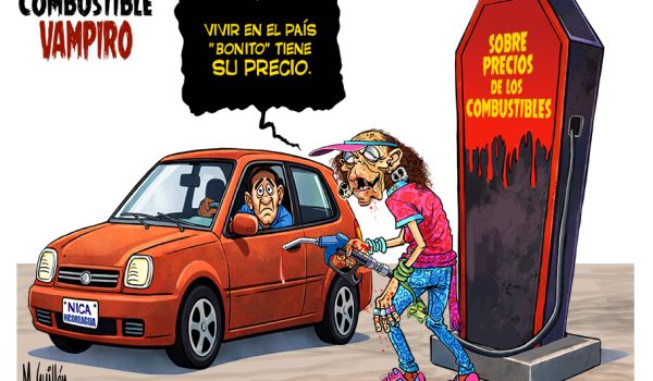 Caricatura 22/02/2026 / Combustibles vampiros