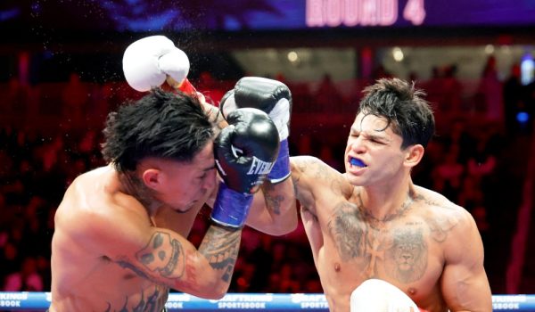 Ryan García dominó a Mario Barrios para arrebatar el título welter del CMB