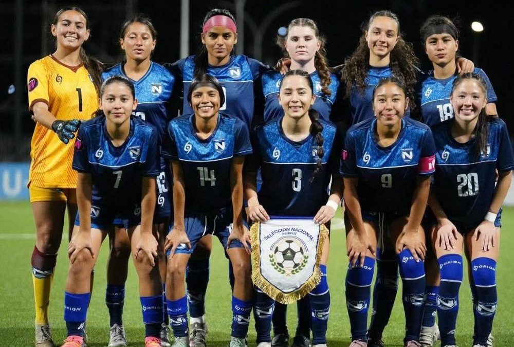 Selección Femenina de Futbol Sub-17 de Nicaragua clasifica a la ronda final. LA PRENSA/ CORTESÍA