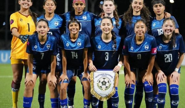 Selección Femenina de Futbol Sub-17 de Nicaragua clasifica a la ronda final. LA PRENSA/ CORTESÍA