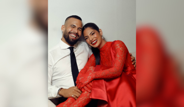 Sheynnis Palacios junto a Carlos Gómez al anunciar su relación. Foto: Instagram/@carlosgomeze