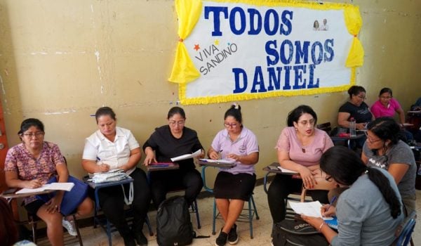 Taller docentes nicaragüenses. Foto: MINED