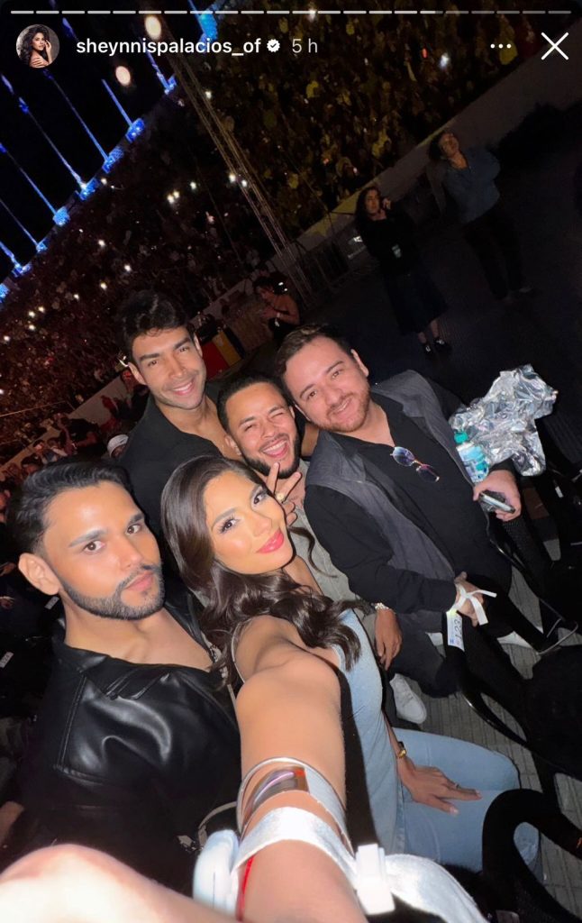 Sheynnis Palacios durante el concierto de Shakira en El Salvador. Foto: Instagram/@sheynnispalacios_of