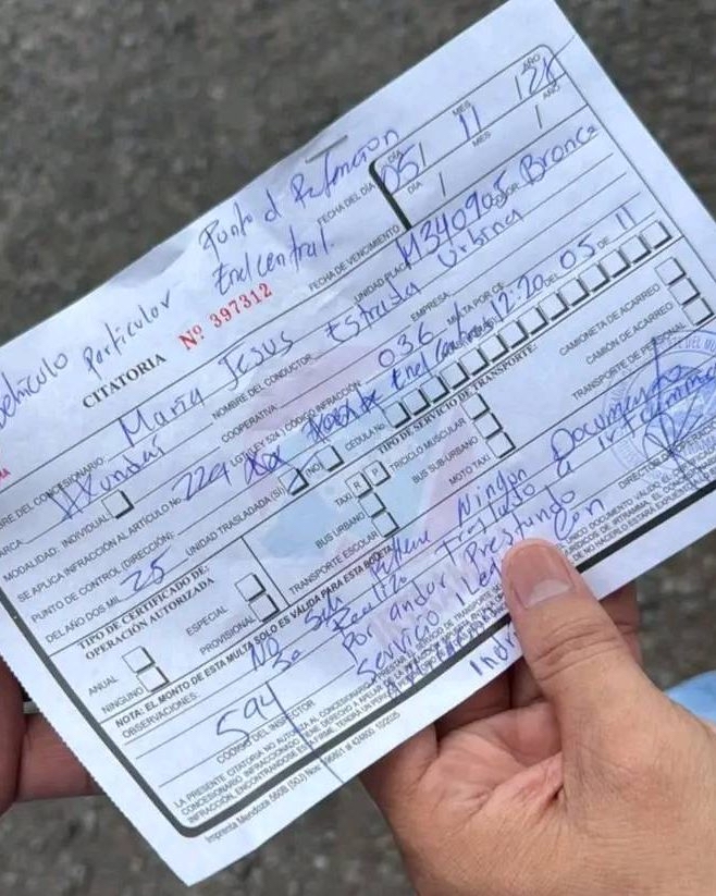 Irtramma sanciona a conductores de indrive