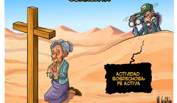 Caricatura 23/02/2026 / Actividad sospechosa en cuaresma