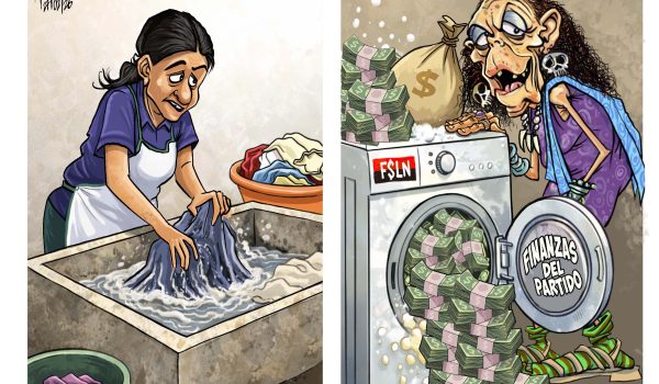 Caricatura 28/02/2026 «Dry Cleaning FSLN»