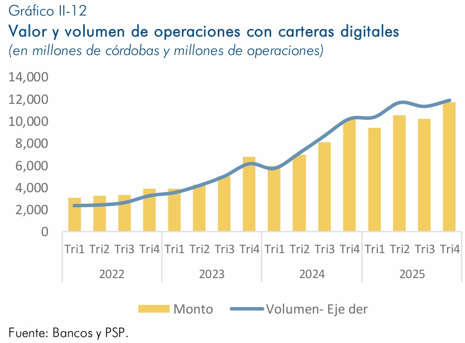 uso de billeteras digitales en Nicaragua