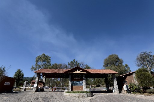 La entrada principal al Country Club de Tapalpa, Jalisco