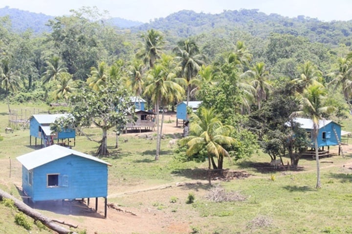 Una comunidad mayangna en el Caribe Norte de Nicaragua. LA PRENSA/ TOMADA DE INTERNET